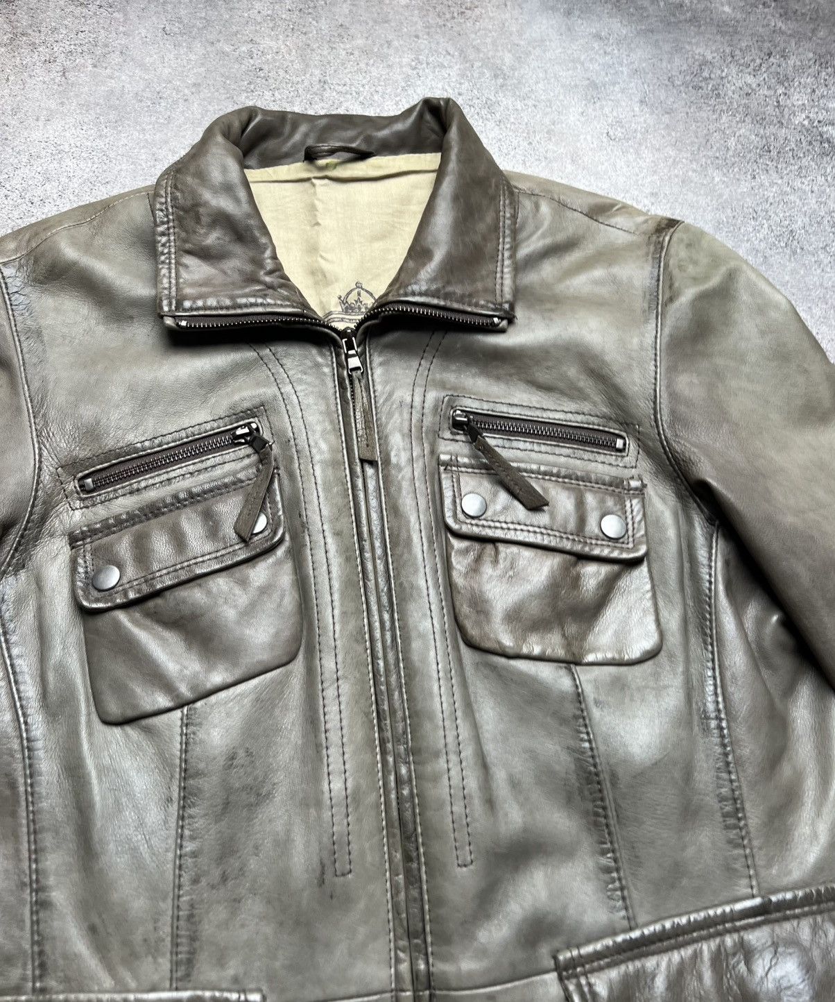Other David Moore vintage faded multi pocket streetwear jacket Size US M / EU 48-50 / 2 - 4 Thumbnail