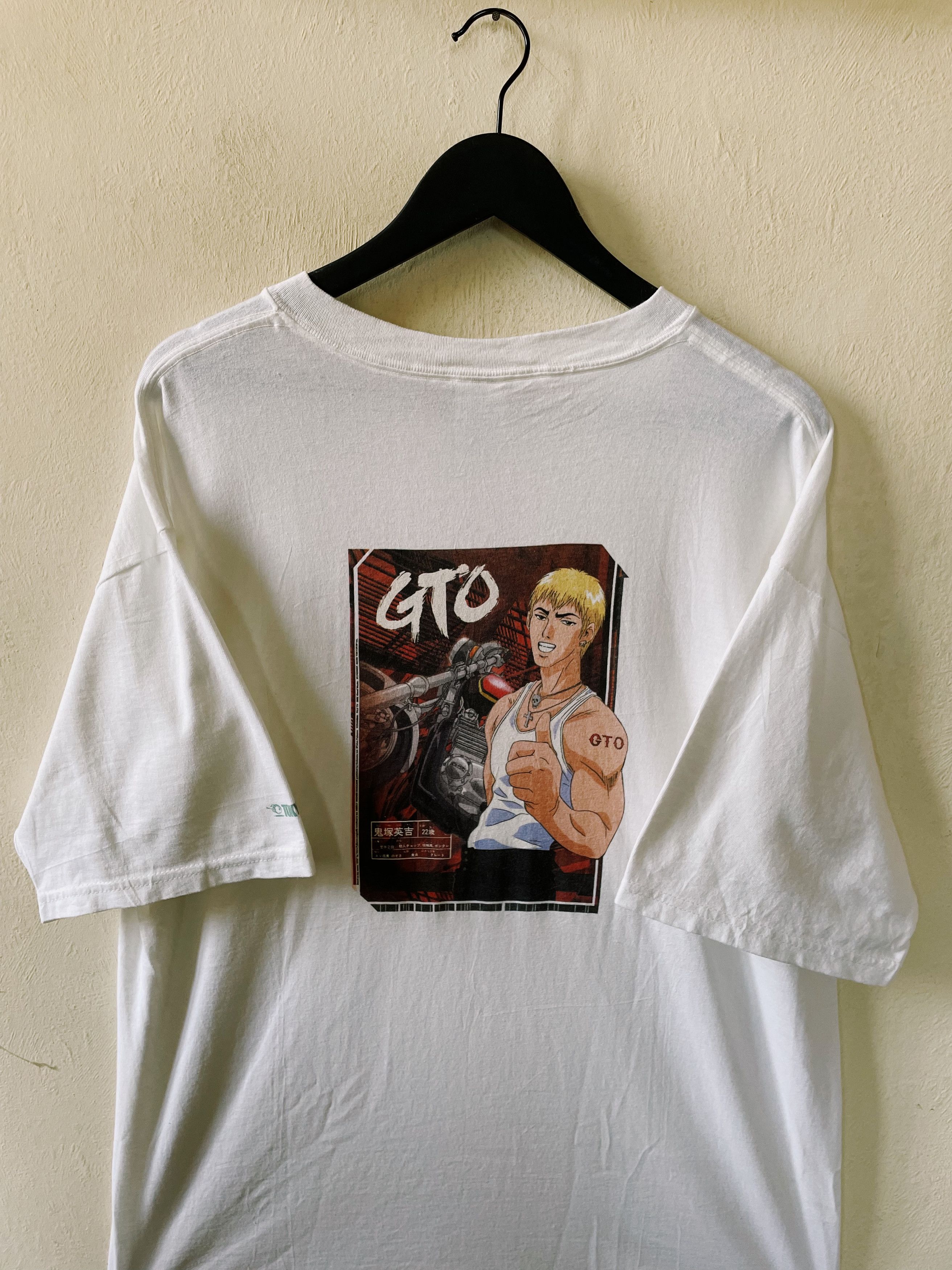 Vintage Vintage Y2K GTO Great Teacher Onizuka Tokyopop Promo T-shirt Size US XL / EU 56 / 4 - 1 Thumbnail