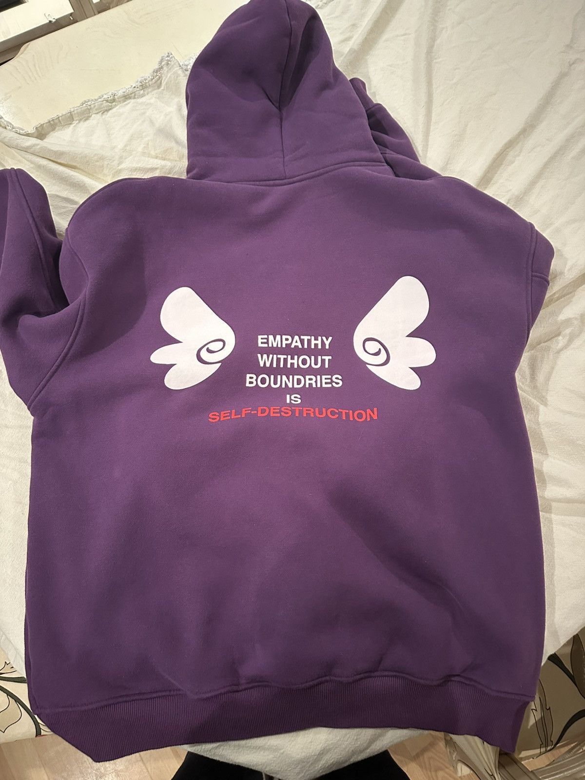 Copes Copes x Itsokaytocry Purple Bad Cat Hoodie Size US L / EU 52-54 / 3 - 3 Thumbnail