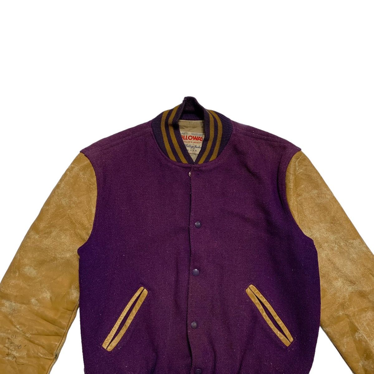 Vintage Vintage Halloway Varsity Jacket Size US M / EU 48-50 / 2 - 4 Thumbnail