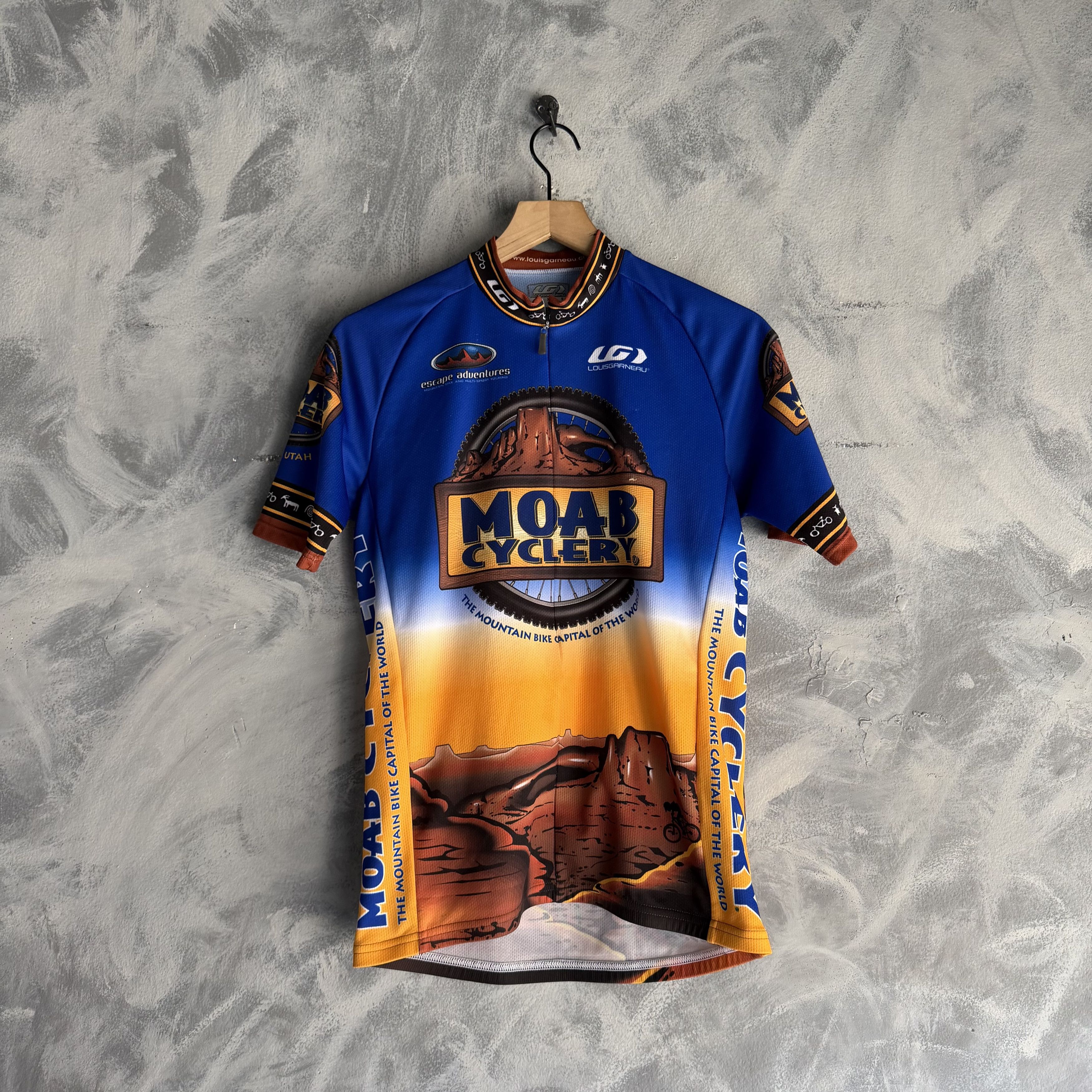 Other Louis Garneau Moab Cyclery 3/4 Zipper Cycling Jersey Men Size US M / EU 48-50 / 2 - 1 Thumbnail