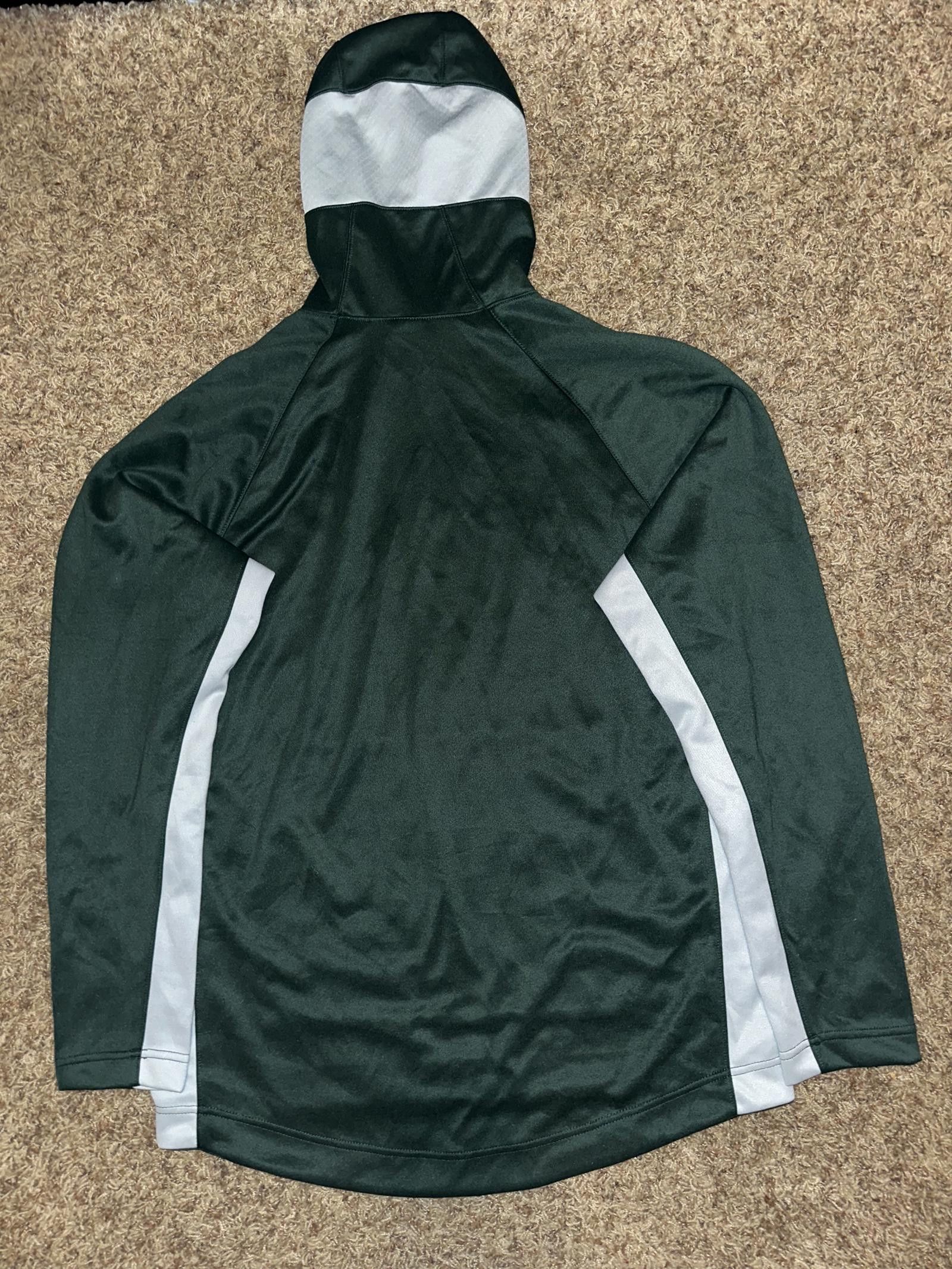 Nike Nike Men Michigan State Spartan Basketball Pullover Hoodie Size US L / EU 52-54 / 3 - 5 Thumbnail