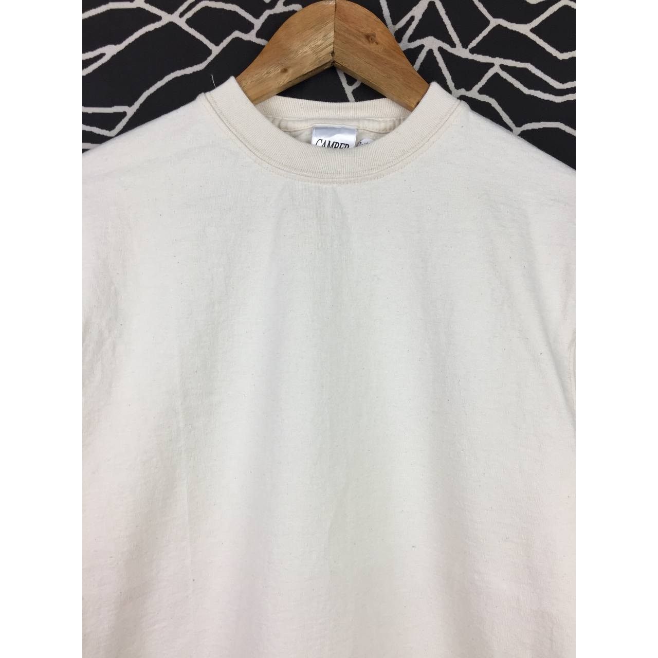 Camber × Vintage Vtg Camber Made In Usa Plain Essentials Longsleeve Tee Size US S / EU 44-46 / 1 - 3 Thumbnail