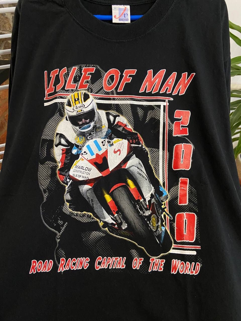 NASCAR ISLA Of Man Vintage 2010 Racing T-Shirt Size US XL / EU 56 / 4 - 3 Thumbnail