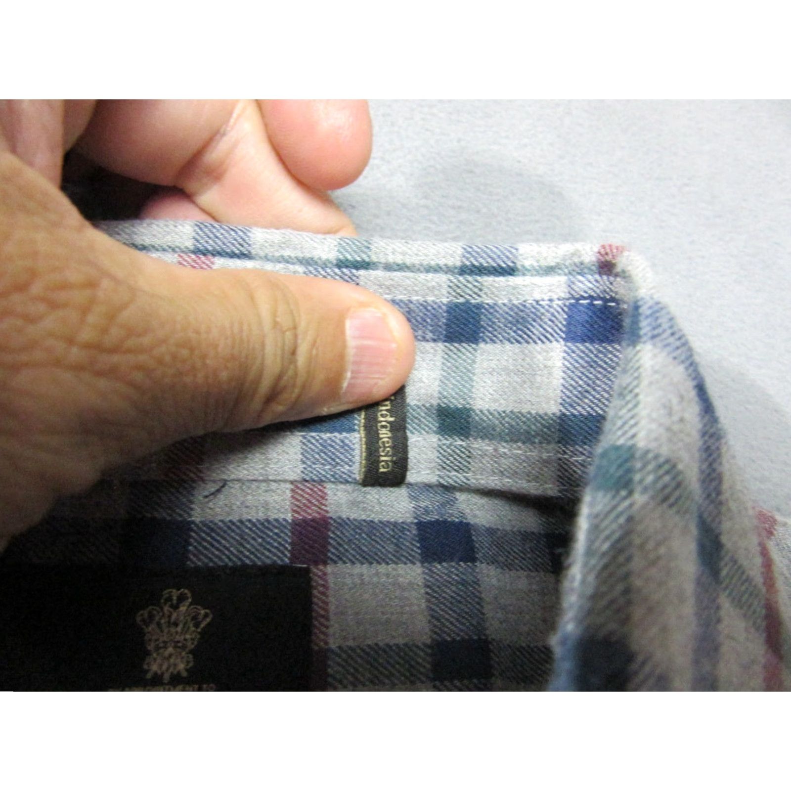 Barbour Barbour Shirt Mens L Gray Blue Red Plaid Button Down Casual Outdoor Classic Long Sleeve Regular Fit Size US L / EU 52-54 / 3 - 5 Thumbnail