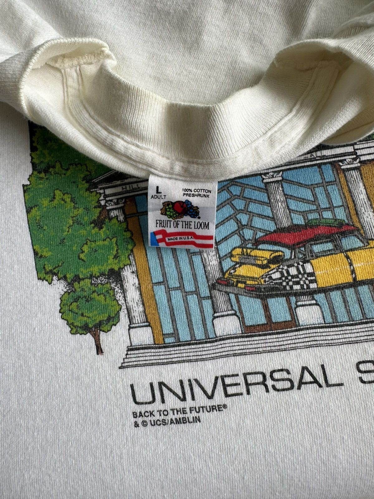 Universal Studios Vintage 90’s Back To The Future The Ride Movie USA RARE Size US L / EU 52-54 / 3 - 3 Thumbnail