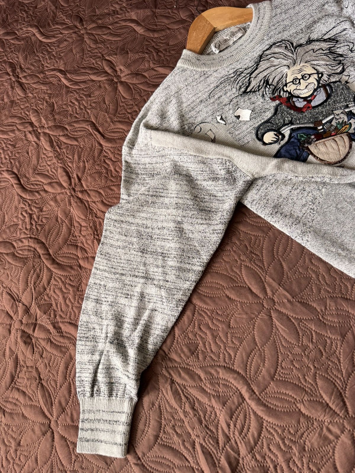 If Six Was Nine Vintage Gee gellan europe Albert Einstein embroidery design Size US S / EU 44-46 / 1 - 6 Thumbnail