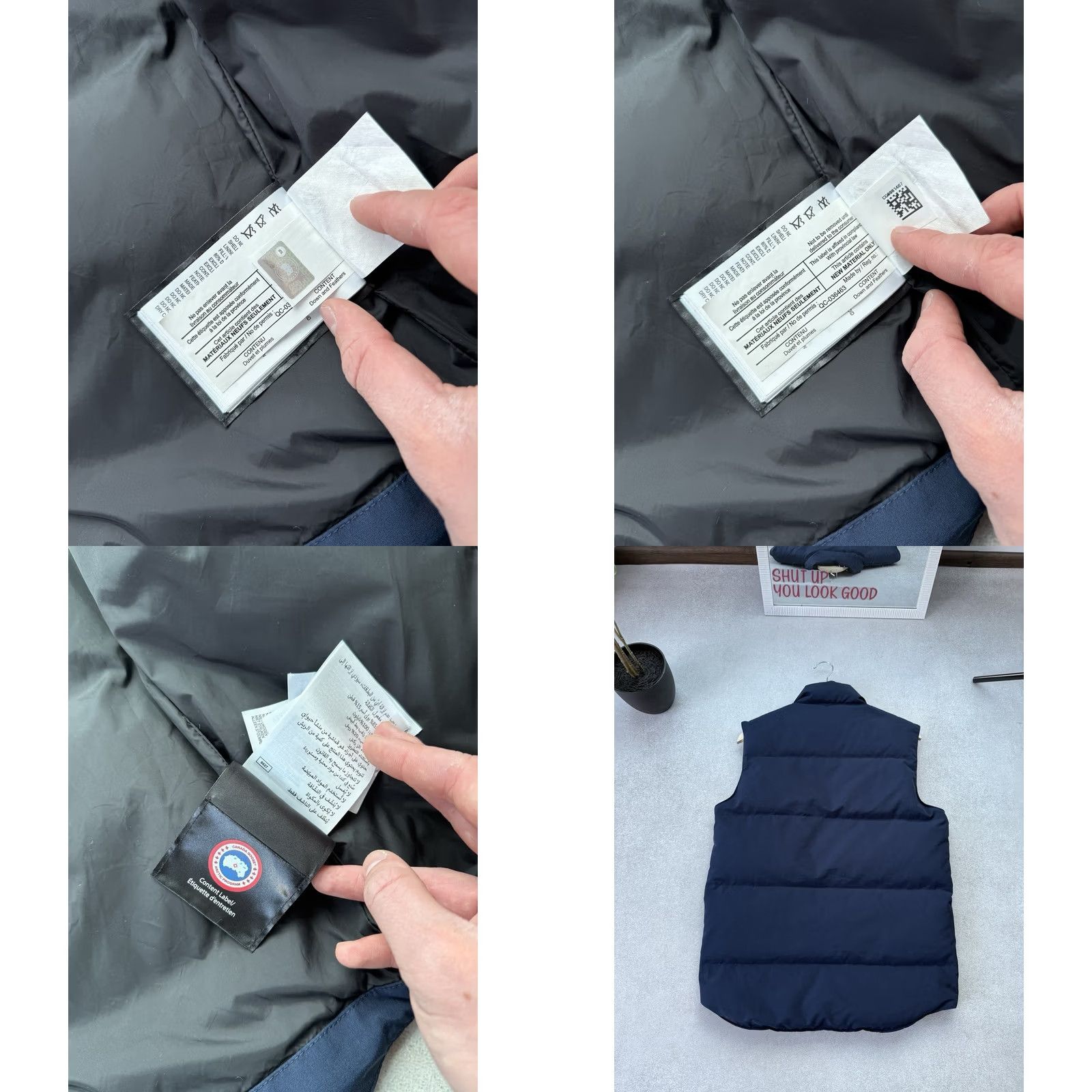Canada Goose Canada Goose Vest Gilet Outdoor Down Freestyle Blue Men’s S Smoothshell Zip Embroidered Logo Size US S / EU 44-46 / 1 - 10 Thumbnail
