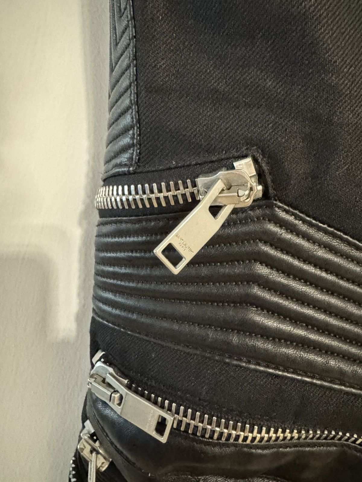 Saint Laurent Paris Saint Laurent Paris D04 Biker Jeans Size US 30 / EU 46 - 4 Thumbnail