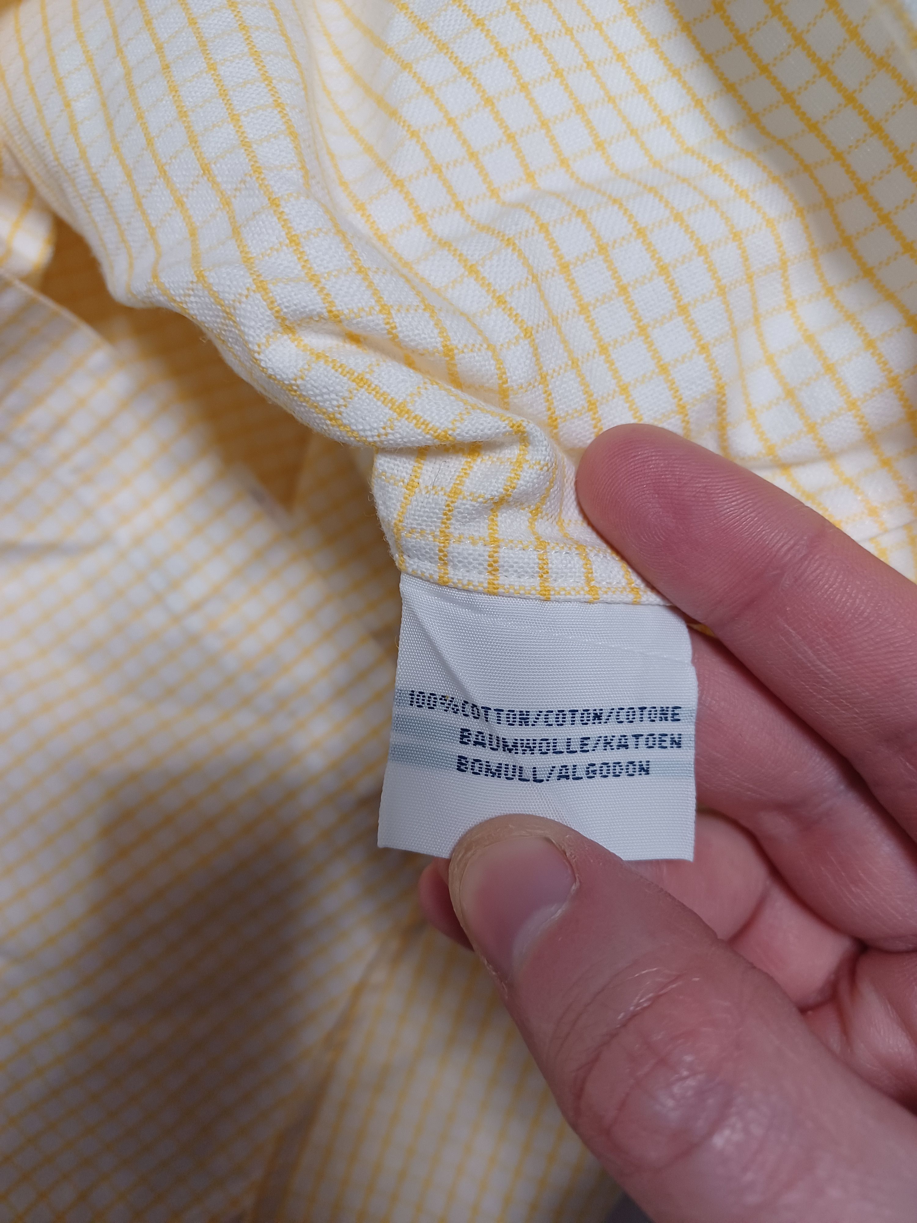 Polo Ralph Lauren MADE IN HONG KONG HEAVY COTTON EARLY 90S PLR SHIRT Size US XL / EU 56 / 4 - 5 Thumbnail