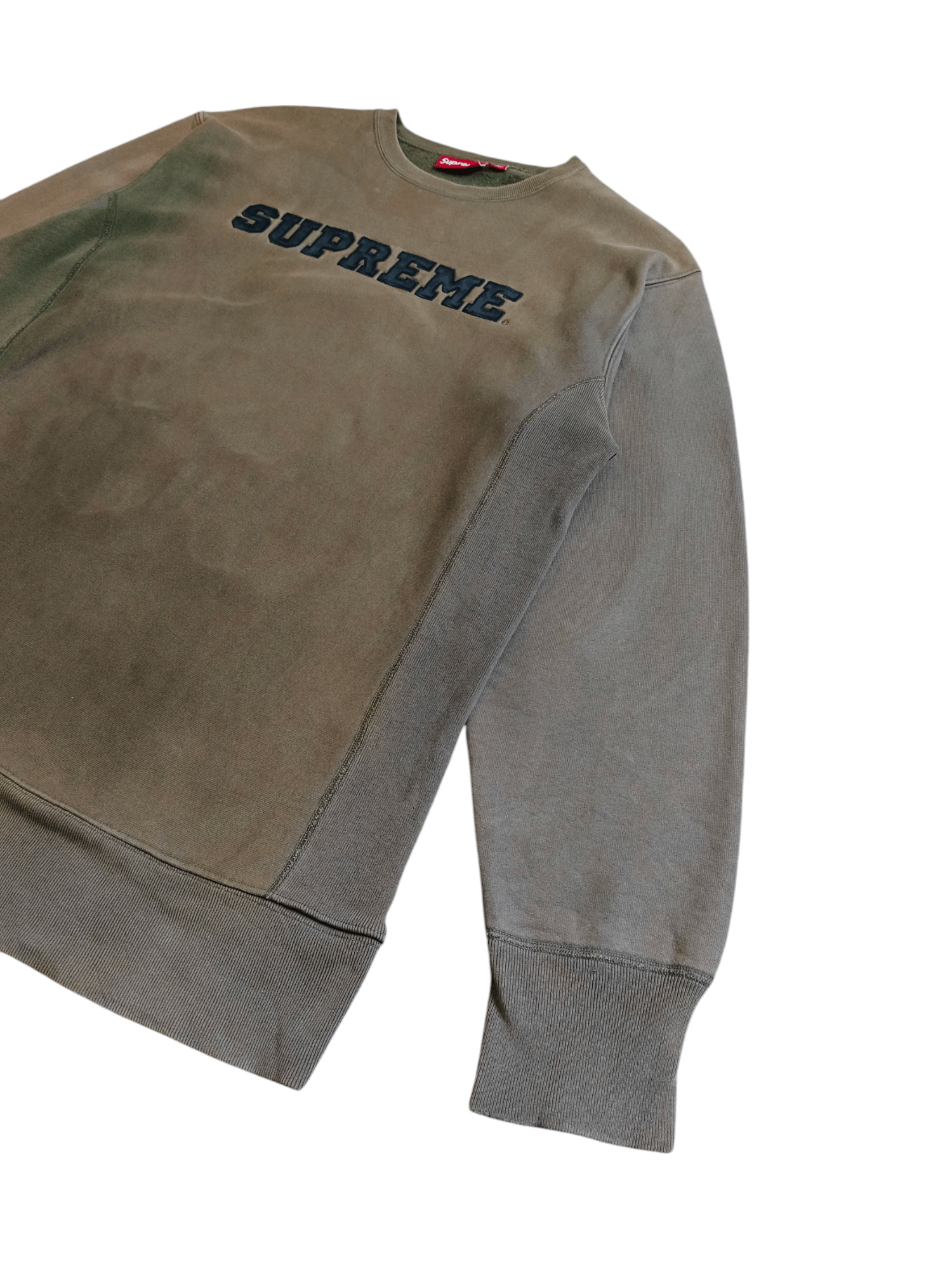Supreme DISTRESSED FADE SUPREME CREWNECK SWEATSHIRT Size US XL / EU 56 / 4 - 3 Thumbnail