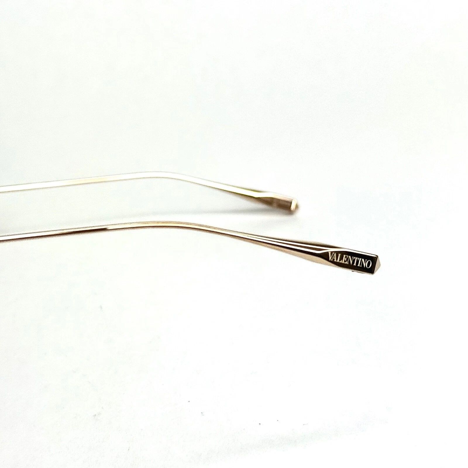 Valentino VALENTINO V LIGHT VLS116 Gold Titanium VLS 116C Sunglass Size ONE SIZE - 8 Thumbnail