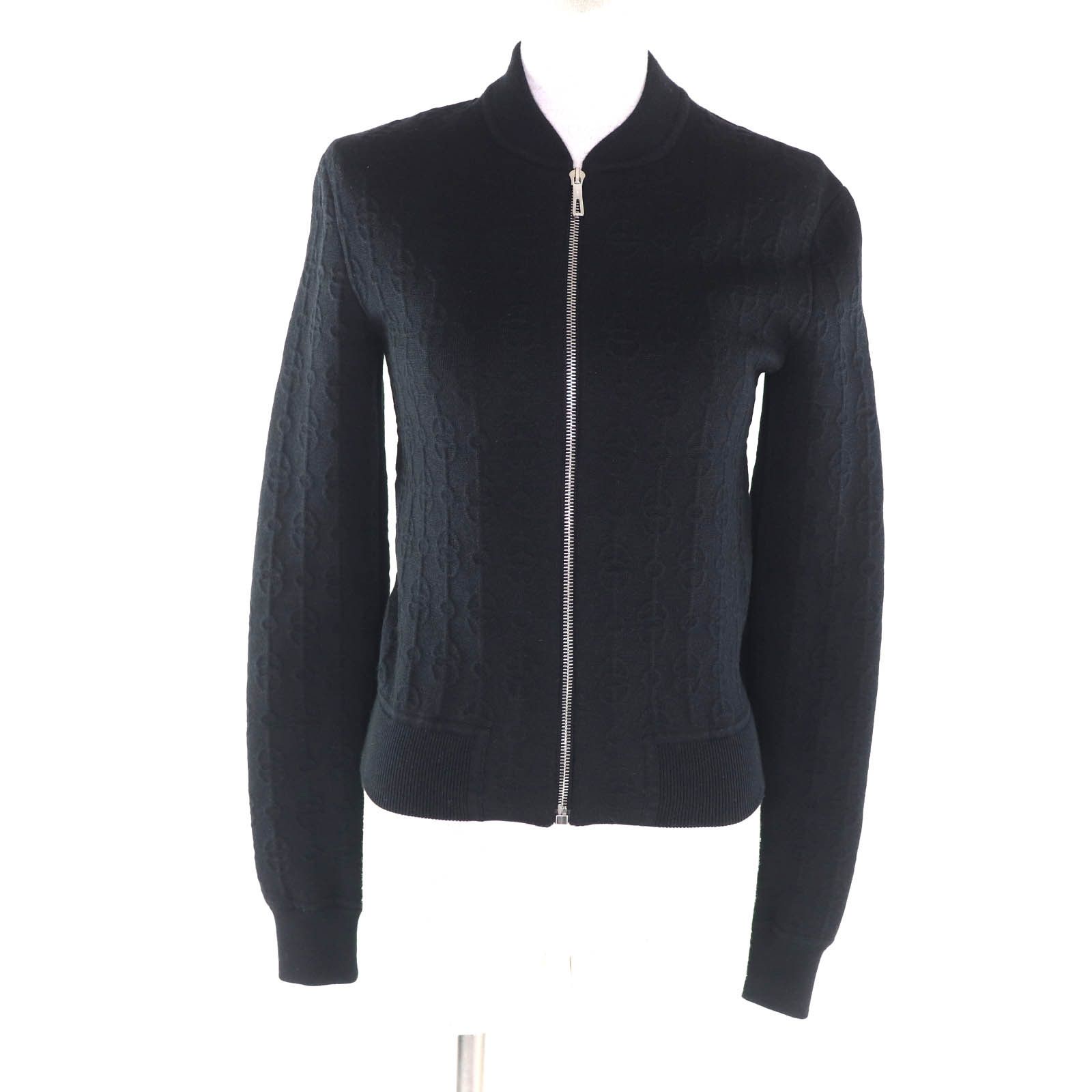 Hermes Hermes Hermès Blouson Crickets Cashmere Blend Blouson34 Textile Tops DUTY FREE for USA Size ONE SIZE - 1 Thumbnail