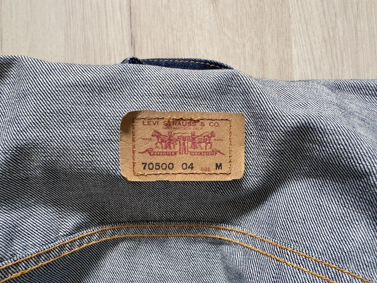 Levi's Levi’s70500 Jacket Made in Italy 90s “4830” Back Print Size US M / EU 48-50 / 2 - 3 Thumbnail