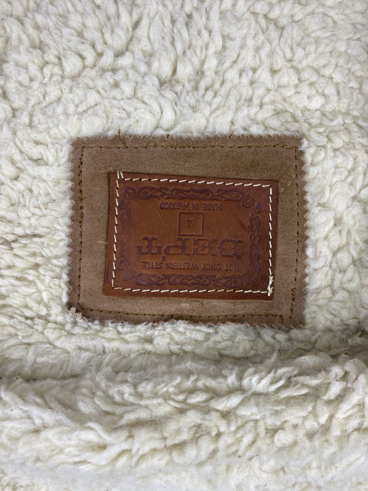 Japanese Brand Vintage Dep’t Double Collar Sherpa Brown Cropped Jacket Size US M / EU 48-50 / 2 - 10 Thumbnail