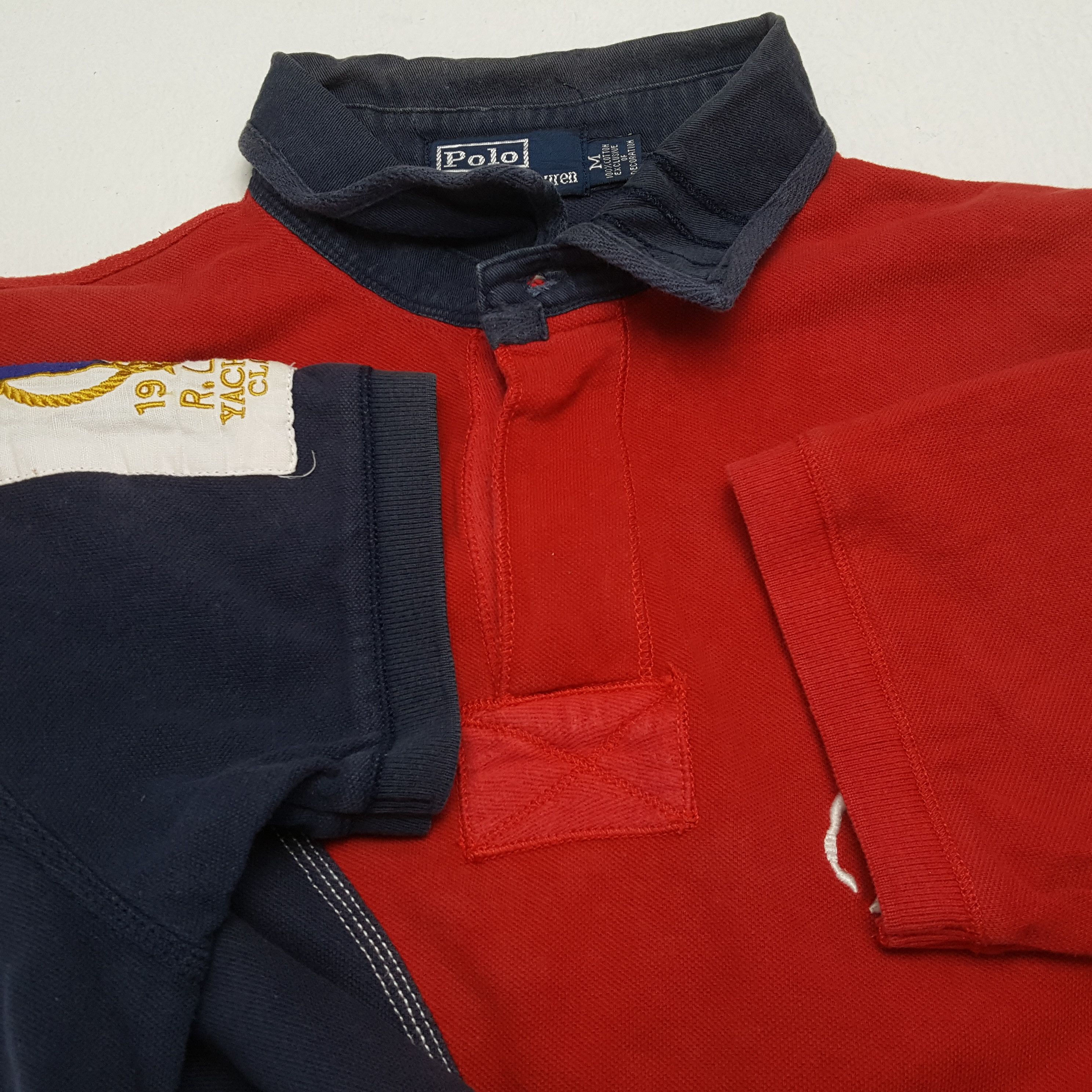 Polo Ralph Lauren × Vintage POLO by RALPH LAUREN Polos Fashion Style Casual Size US M / EU 48-50 / 2 - 7 Thumbnail