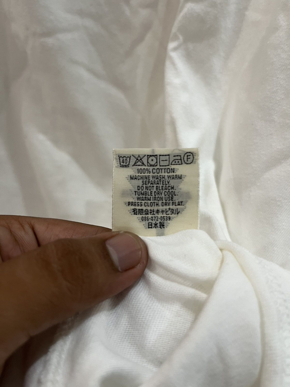 Kapital Kapital Rookie Crew Tee - White XLarge Size US XL / EU 56 / 4 - 8 Thumbnail