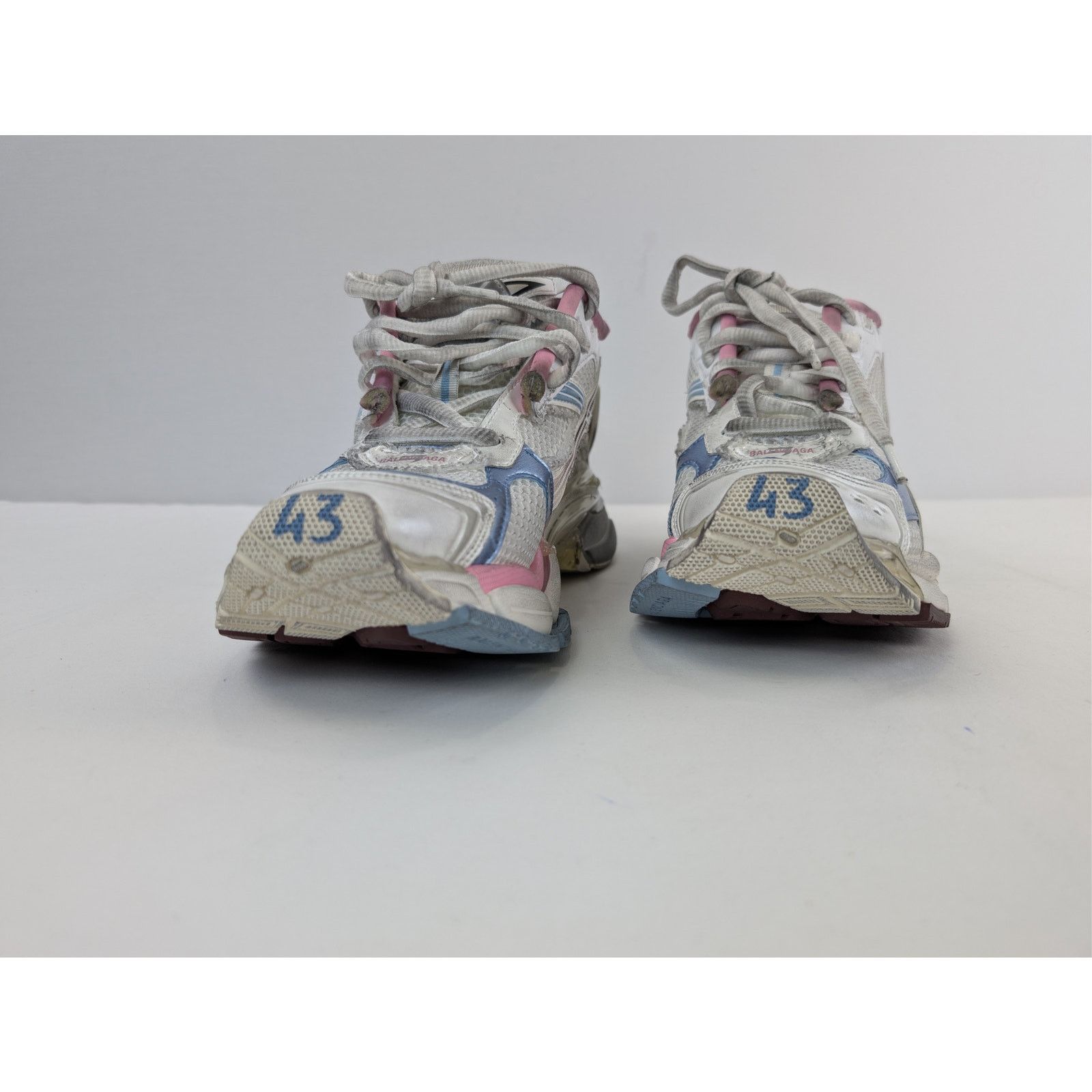Balenciaga o1rshd1 Runner Gradient Sneaker in Multicolor Size US 10 / EU 43 - 7 Thumbnail