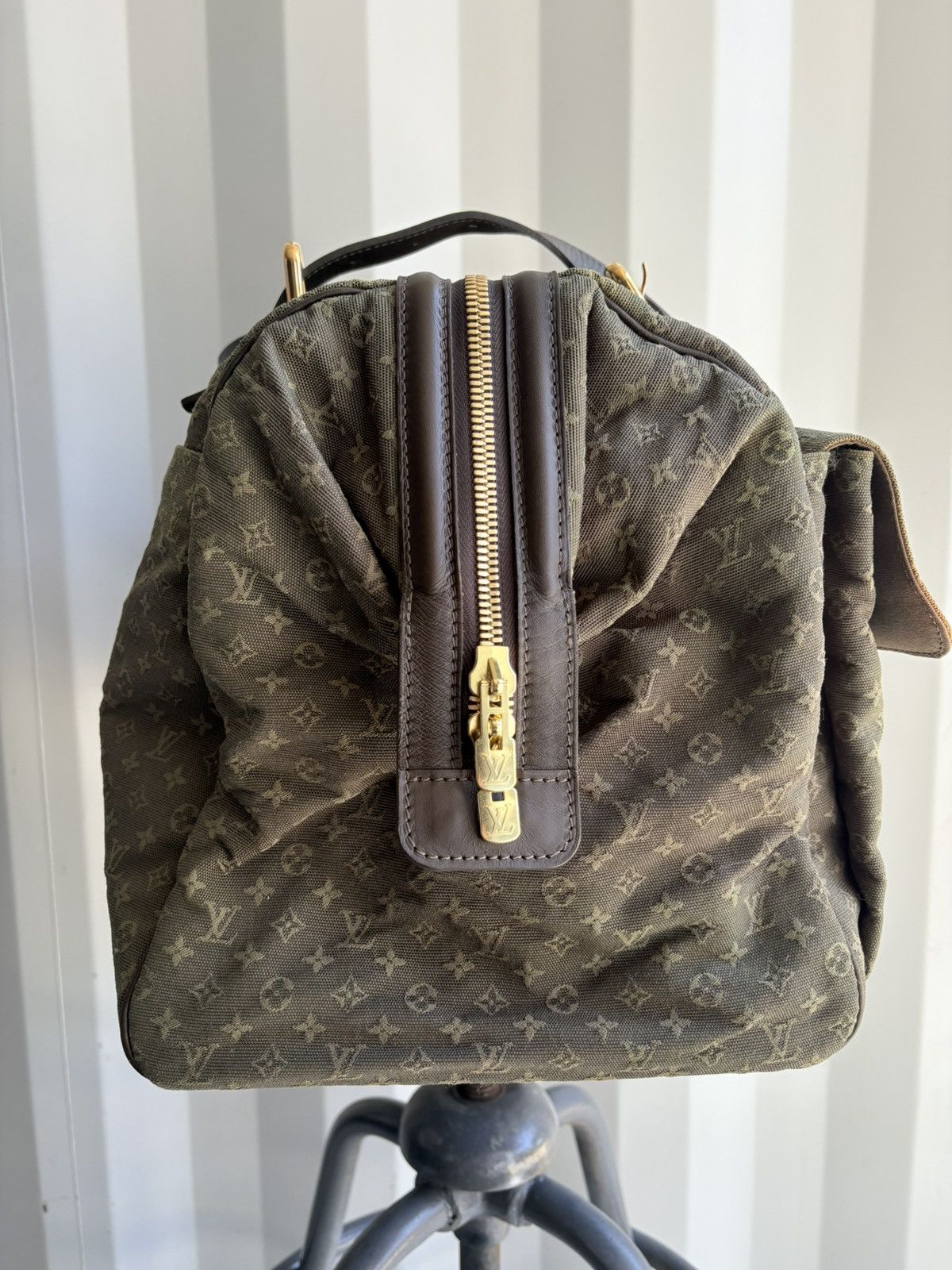 Louis Vuitton Louis Vuitton Mini Lin Monogram Duffle Bag Size ONE SIZE - 3 Thumbnail