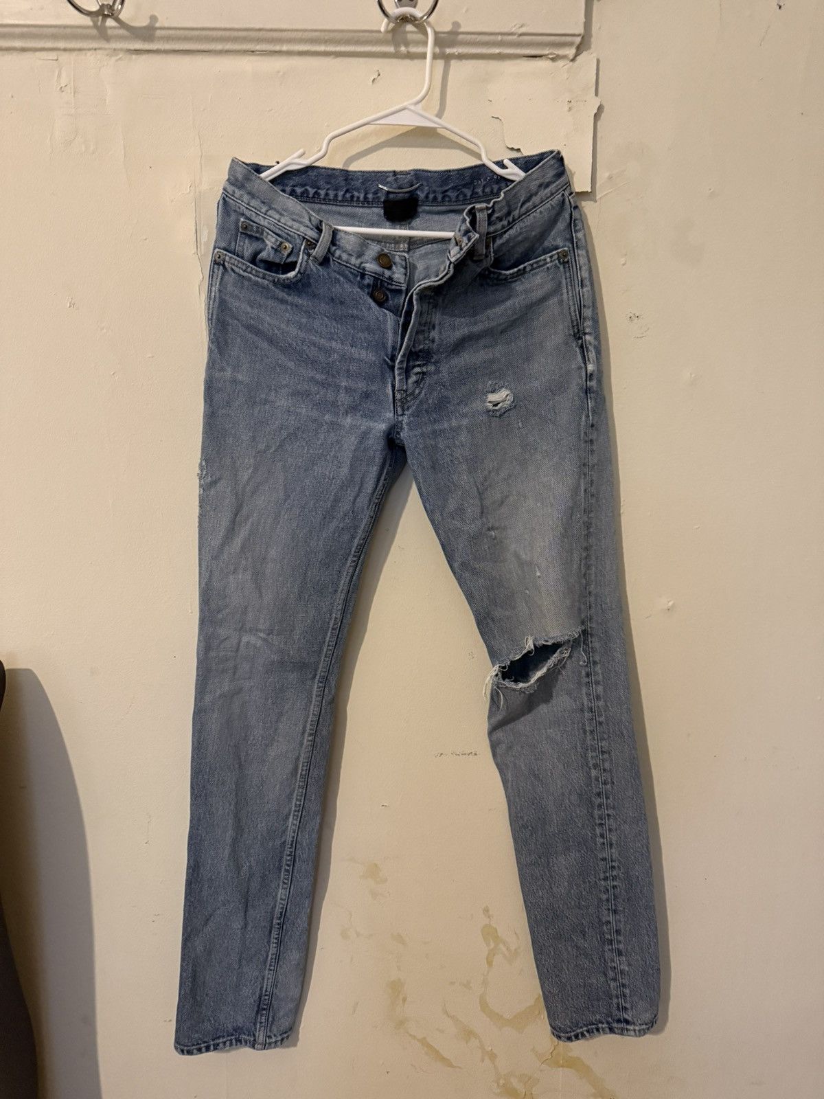 Saint Laurent Paris Saint Laurent Slim Fit Denim Size US 28 / EU 44 - 1 Thumbnail