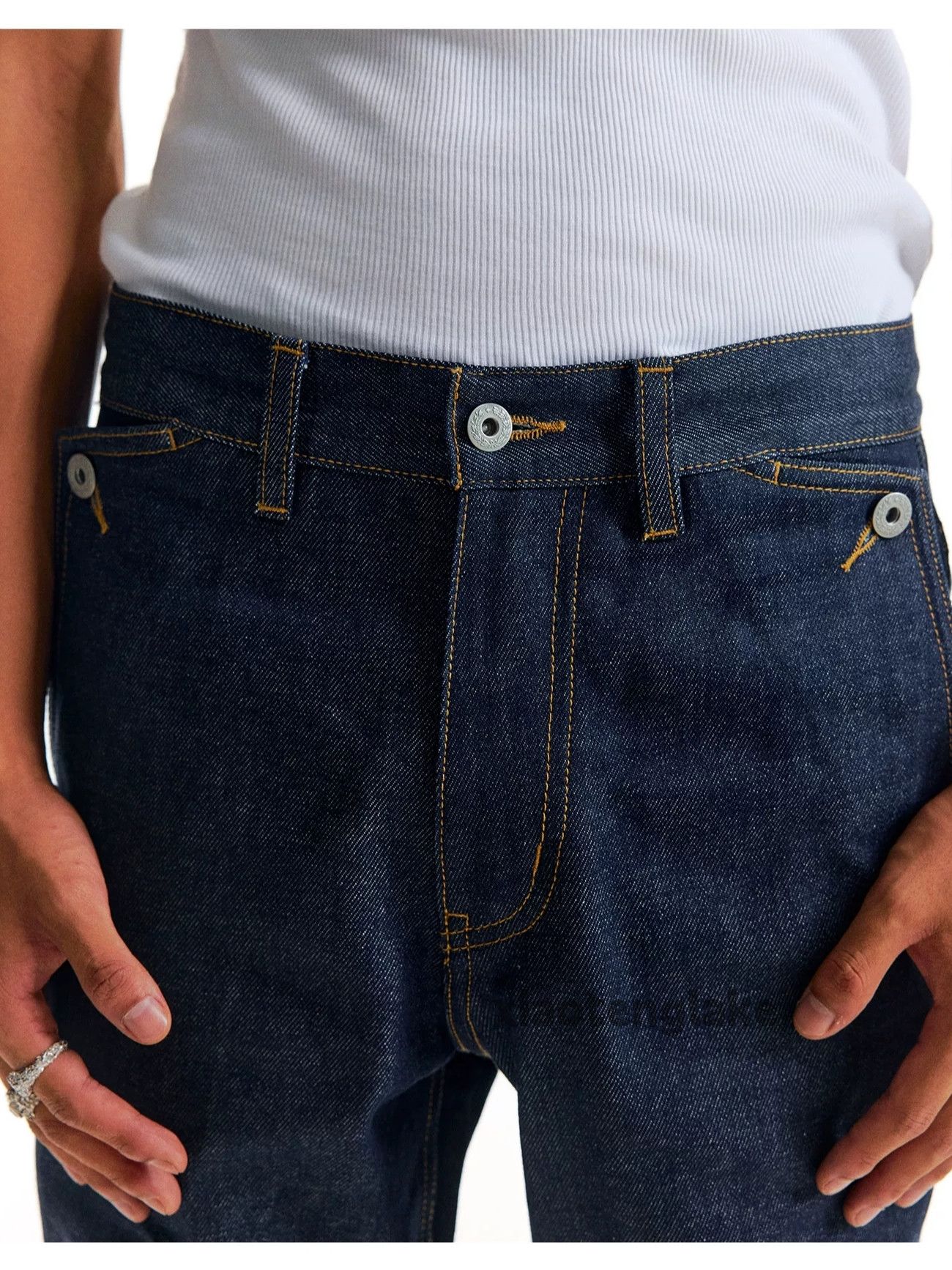 Designer × Jean × Vintage retro yuppie bootcut skate hiphop flared jeans Size US 30 / EU 46 - 6 Thumbnail