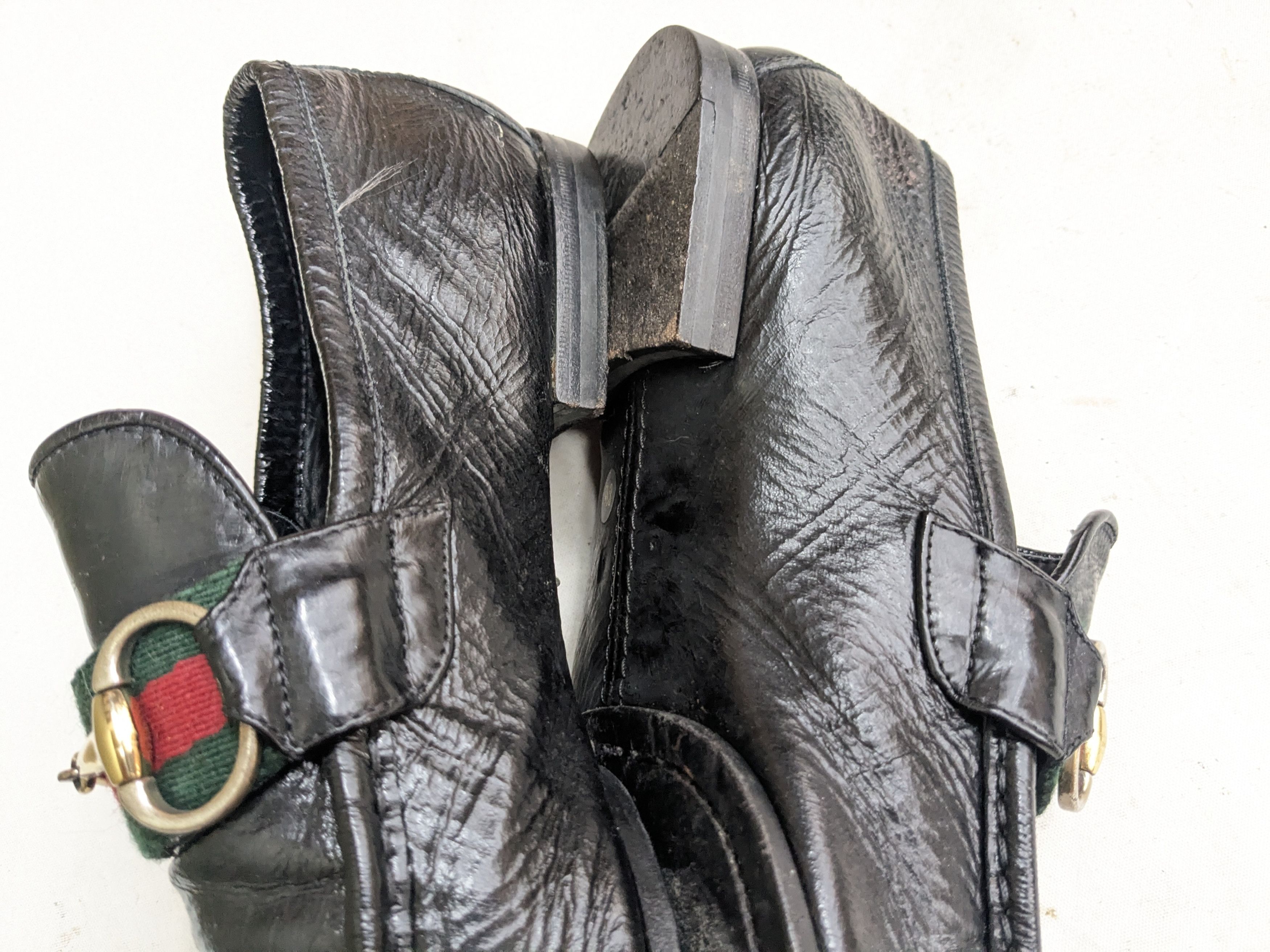 Gucci Gucci Horsebit Loafers Black Leather 9 Snaffle Mules Size US 9 / EU 42 - 11 Thumbnail