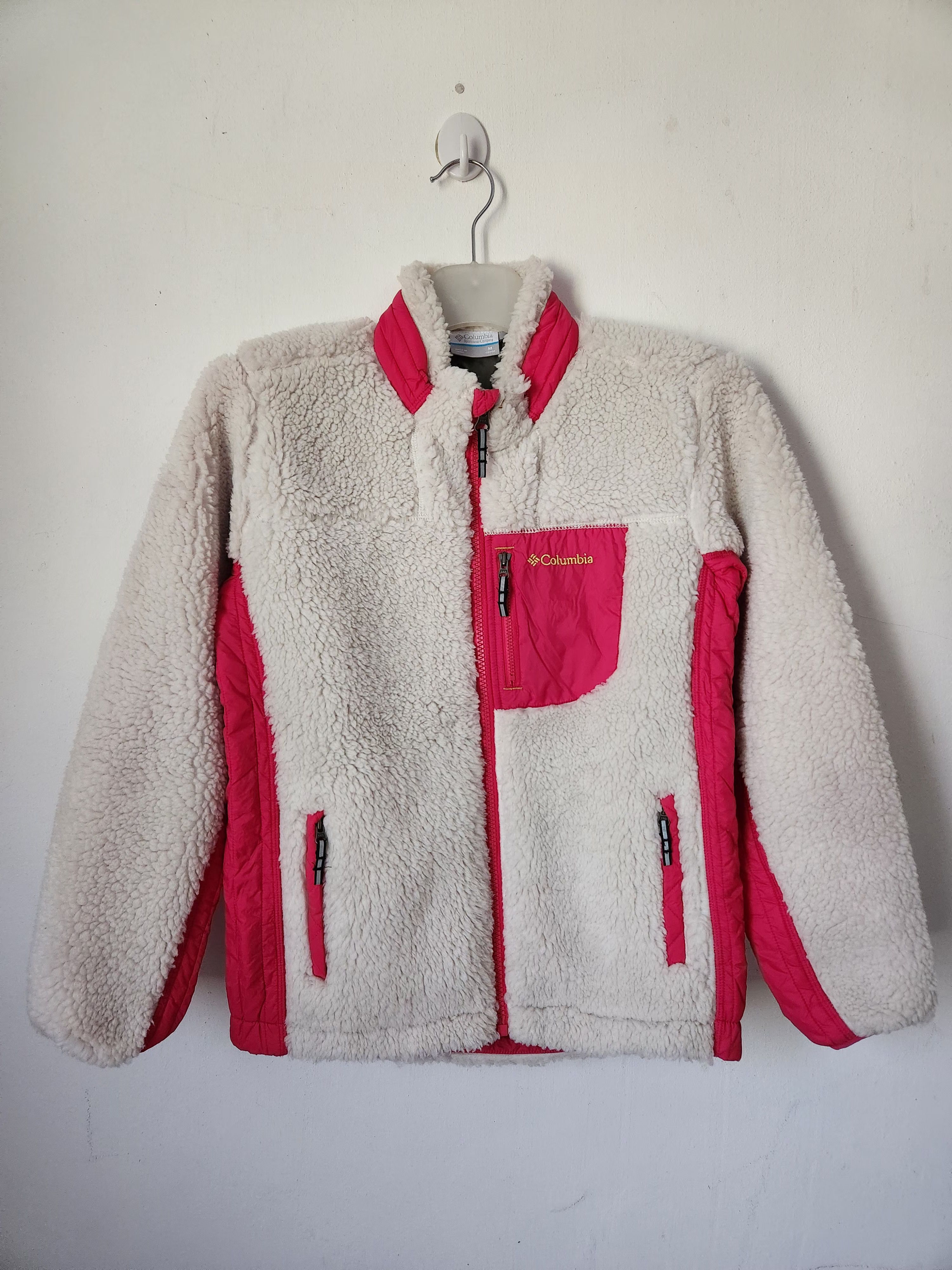 Columbia Columbia Wool Jacket Pink Size M / US 6-8 / IT 42-44 - 1 Thumbnail