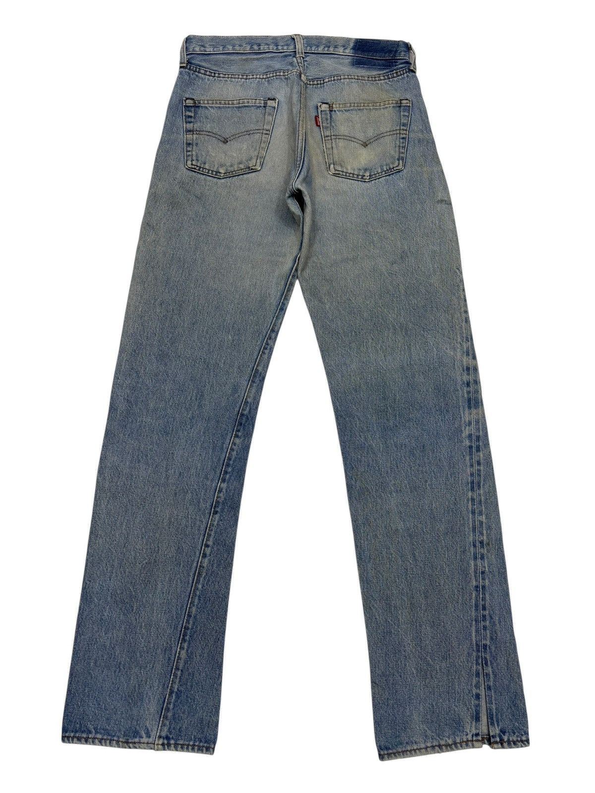 Kapital Vintage Levis 501 Selvedge release hem Distressed Denim Jean Size US 31 - 10 Thumbnail