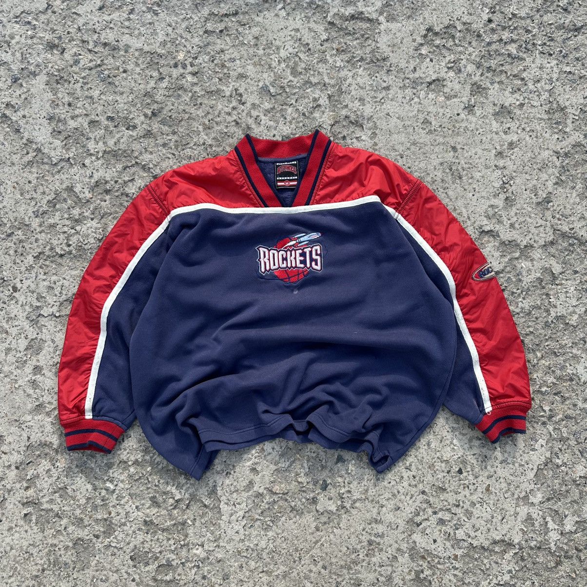 NBA Vintage Very Rare Houston Rockets Sweatshirt Big Logo 90s Size US M / EU 48-50 / 2 - 1 Thumbnail