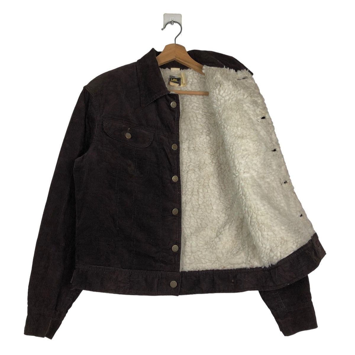 Lee × Vintage 🔥VINTAGE TRUCKER BIKER JACKET CORDUROY LEE RIDERS Size US M / EU 48-50 / 2 - 13 Thumbnail