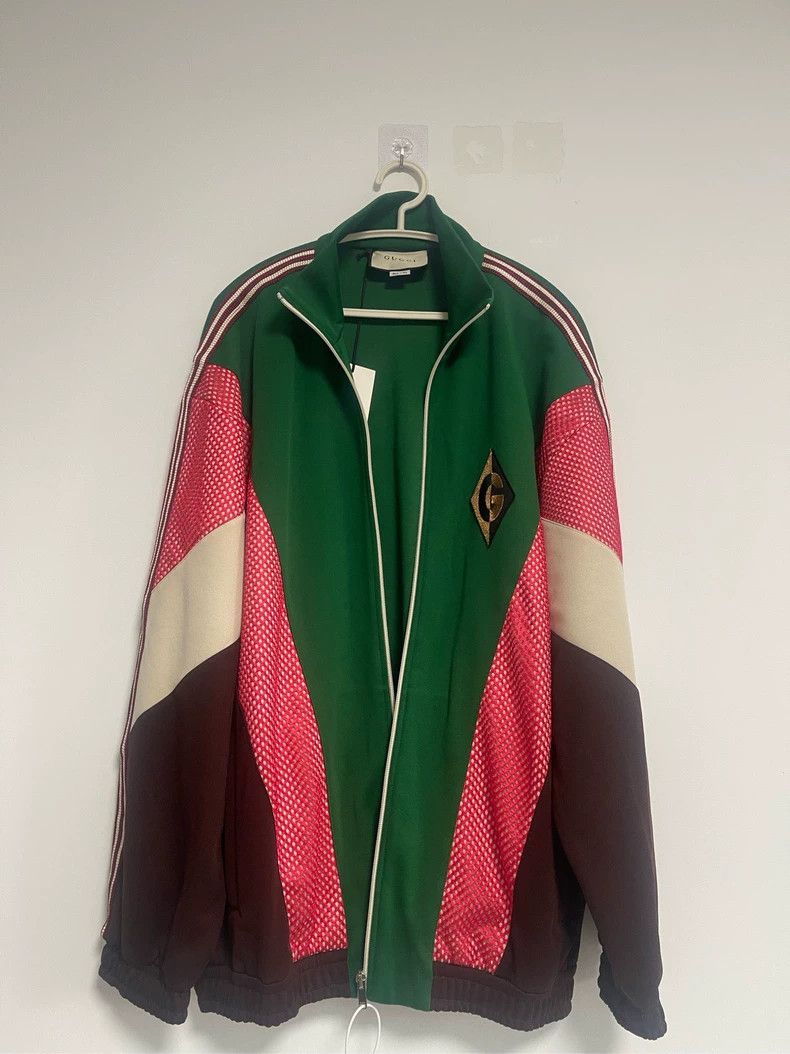 Gucci Gucci Brown-green sportswear jacket 2502-Nextarrow Size US M / EU 48-50 / 2 - 1 Thumbnail