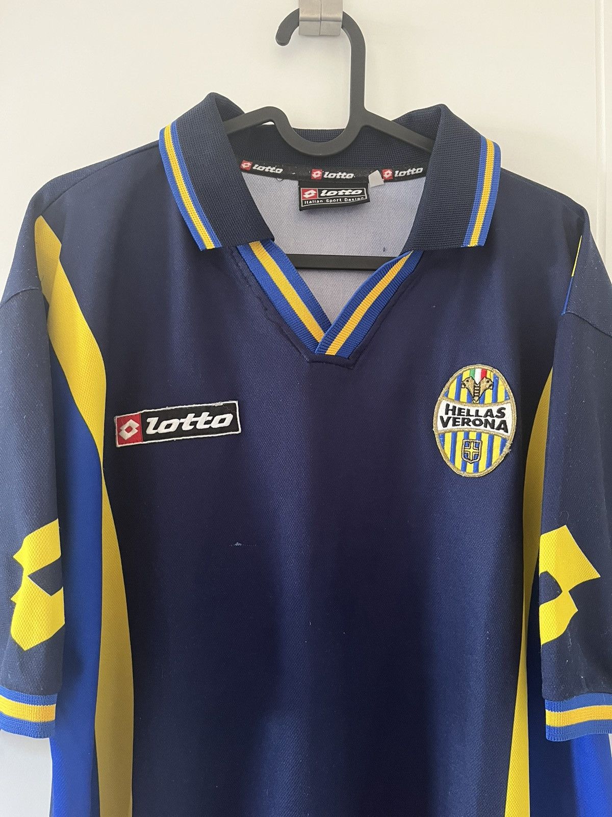 Hellas Verona Lotto 2000/2001 trzecia Vintage — zdjęcie 2