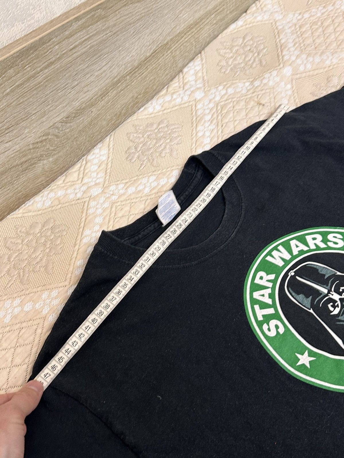 Anime 🔥 Star Wars Coffee Starbucks Vintage T Shirt Movie USA Anime Size US L / EU 52-54 / 3 - 6 Thumbnail