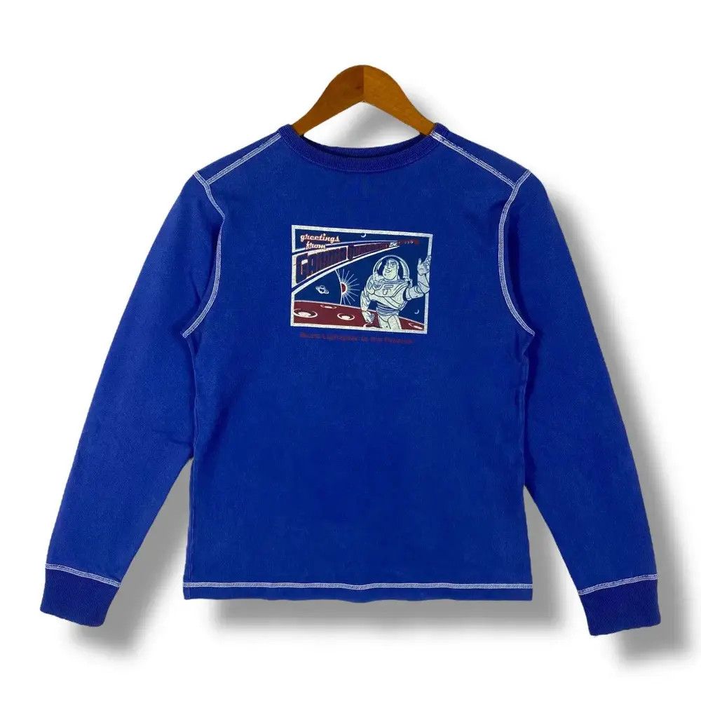 Disney TOY STORY 2 Buzz Lightyear Cartoon Long Sleeve Tee Shirt Size US S / EU 44-46 / 1 - 1 Thumbnail