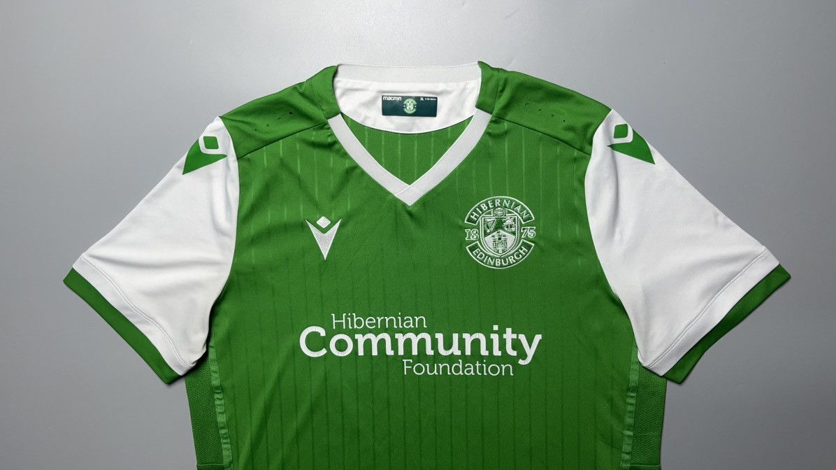 Macron HIBERNIAN MACRON 2019/2020 FOOTBALL HOME JERSEY #26 SPECTOR Size US XL / EU 56 / 4 - 3 Thumbnail