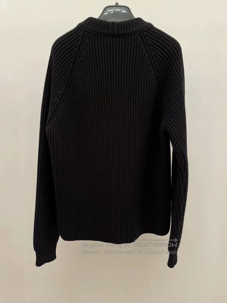 Saint Laurent Paris Saint Laurent Black Wool Cashmere Sweater. Size US XL / EU 56 / 4 - 2 Thumbnail