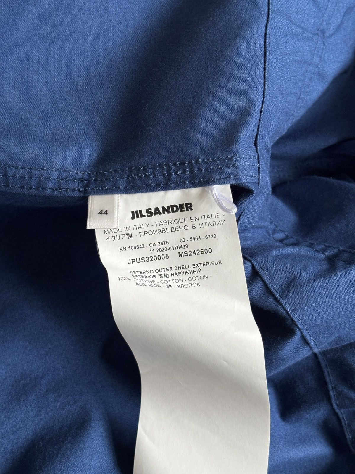 Jil Sander Men’s Jil Sander Boiler Suit Size US 32 / EU 48 - 9 Thumbnail