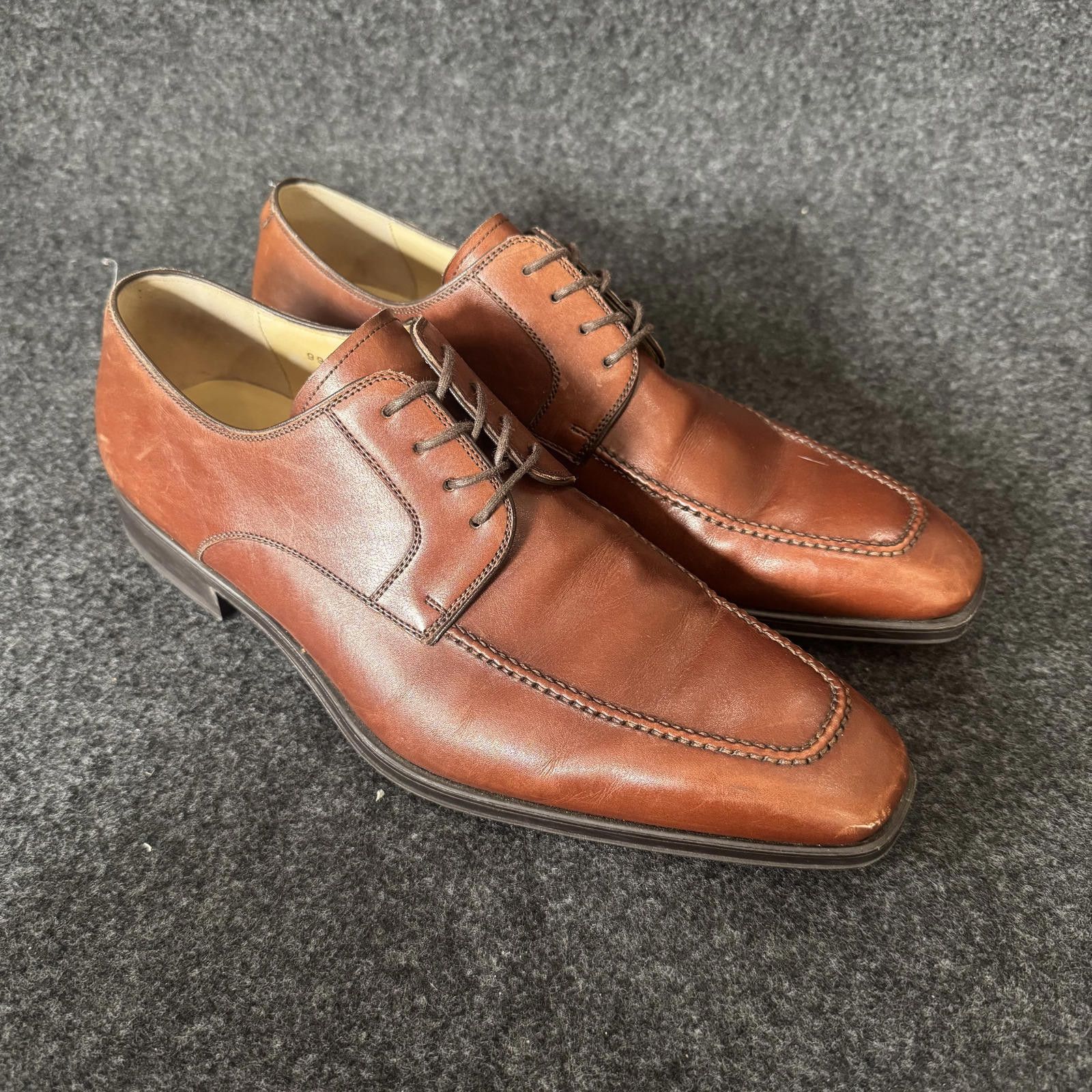 Magnanni Magnanni Shoes Men's 7.5 Brown Lace Up Leather Size US 7.5 / EU 40-41 - 1 Thumbnail