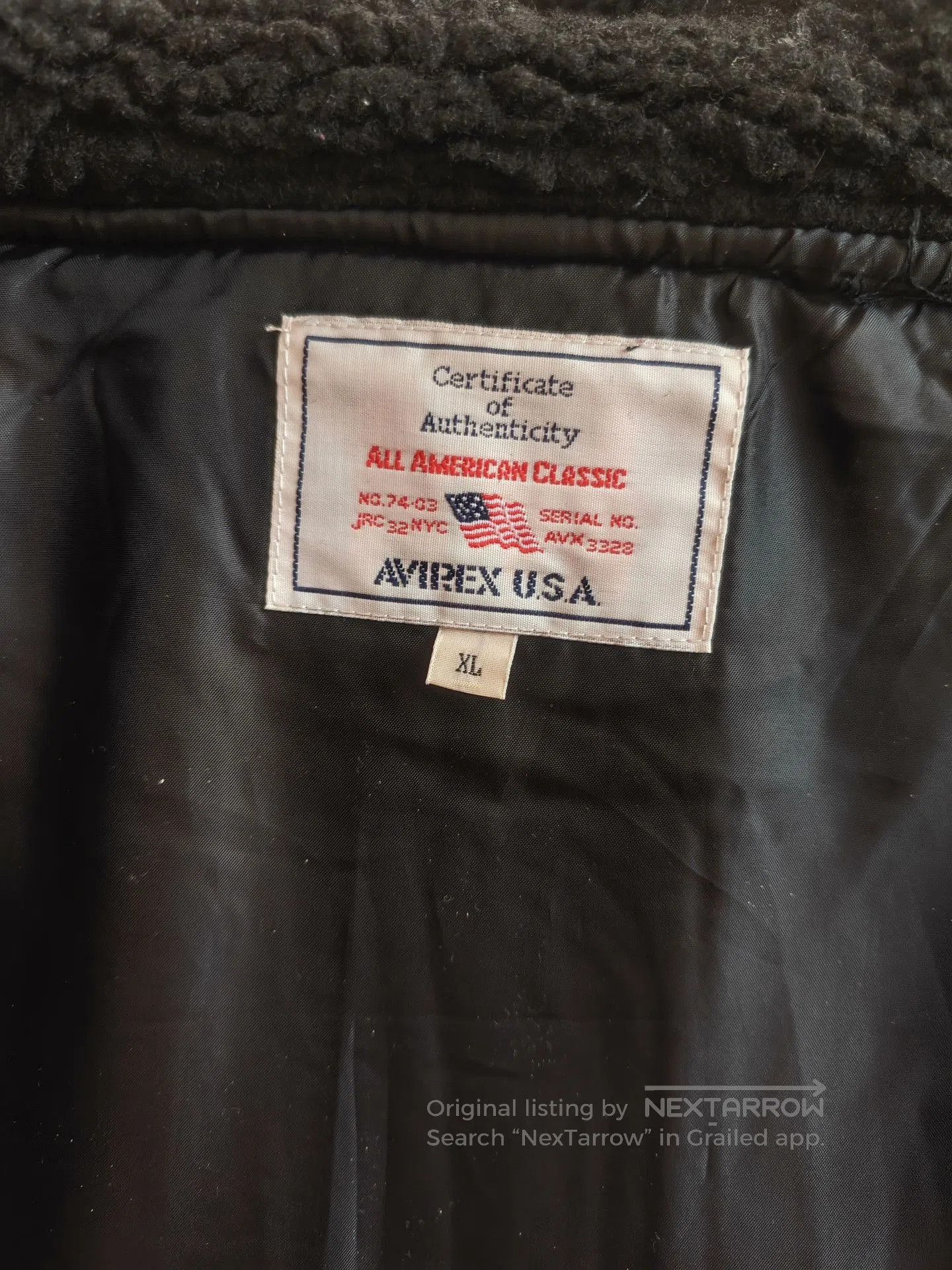 Avirex Avirex B3 Cotton Jacket. Size US XL / EU 56 / 4 - 4 Thumbnail