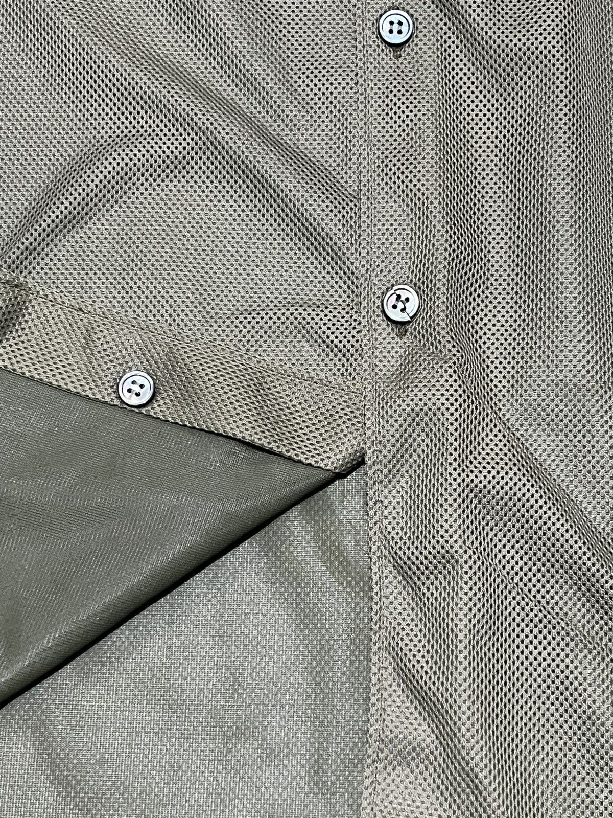 Comme des Garcons × Japanese Brand Comme des Garcons Shirt net fabric Size US S / EU 44-46 / 1 - 6 Thumbnail