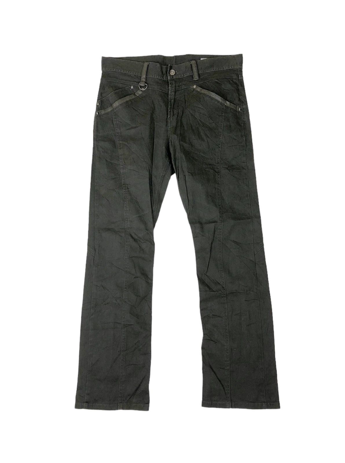If Six Was Nine × Japanese Brand × Seditionaries Semantic Design Flare Casual Pants Size US 33 - 1 Thumbnail