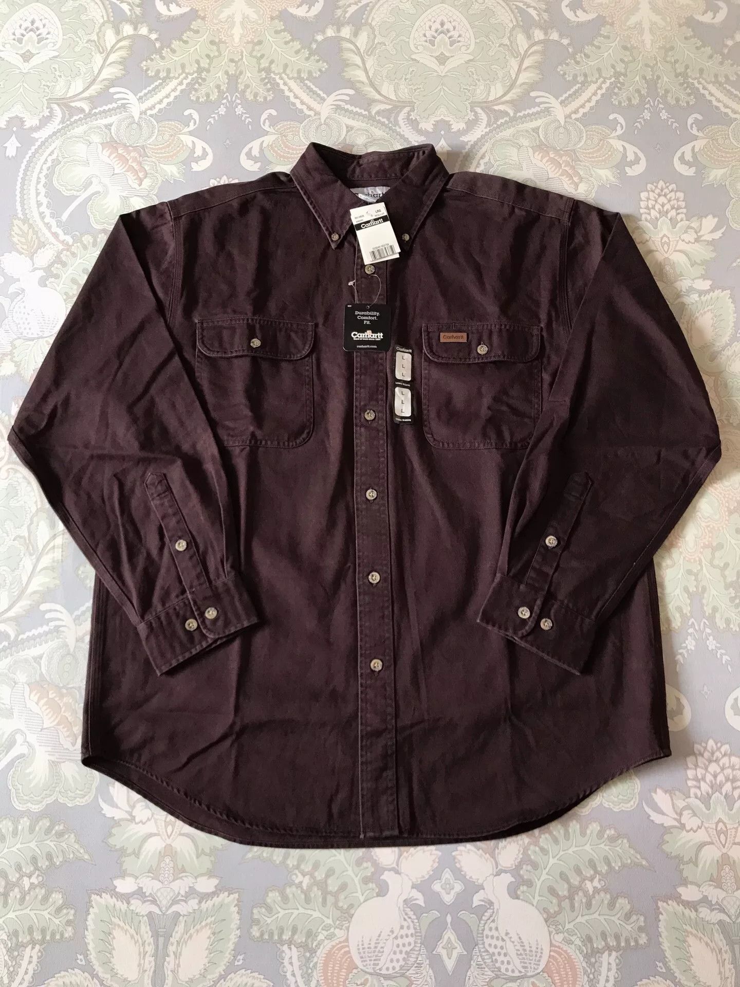 Carhartt Carhartt S09 DWN Work Shirt Size US L / EU 52-54 / 3 - 1 Thumbnail