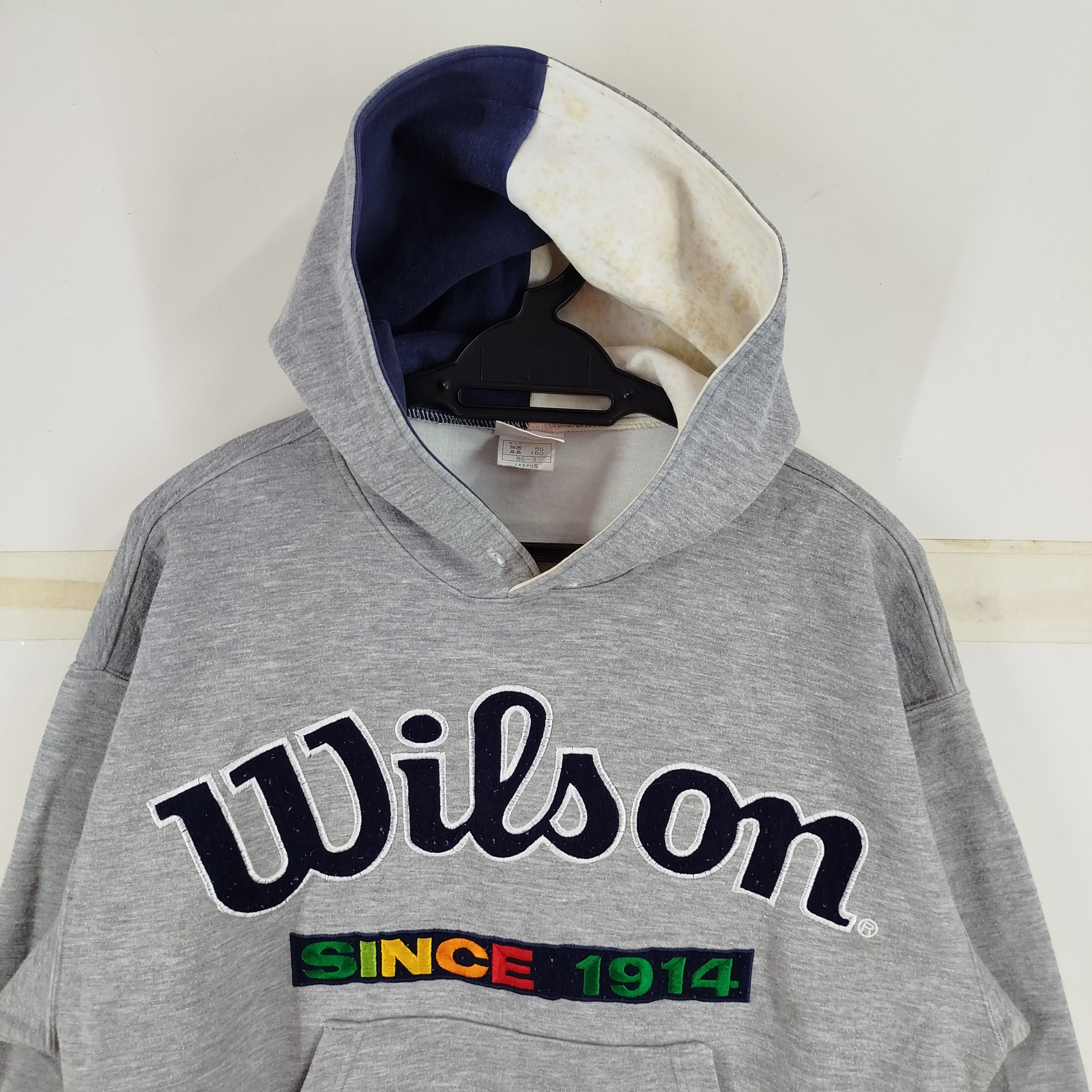 Japanese Brand × Wilson Vintage Wilson Embroidery Big Spell Out Logo Made In Japan Size US M / EU 48-50 / 2 - 3 Thumbnail
