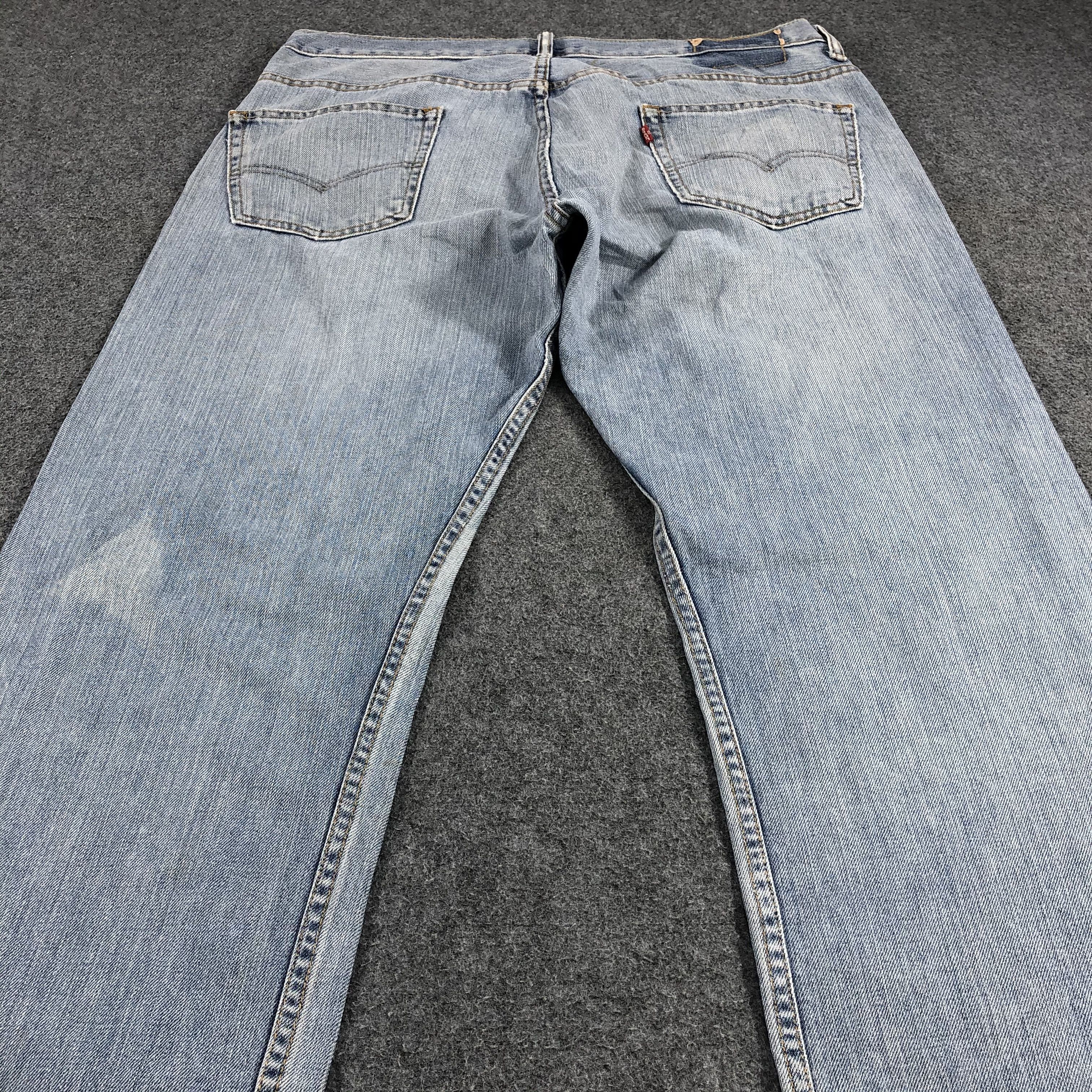 Levi's Vintage Levis 569 Jeans Faded blue Denim KJ551 Size US 34 / EU 50 - 4 Thumbnail
