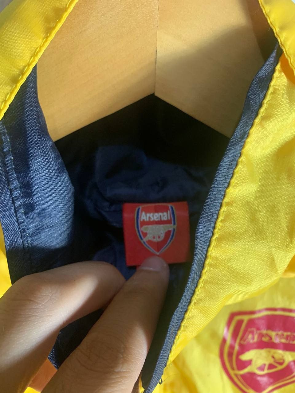 Vintage VERY RARE FC ARSENAL LONDON LIGHT SOCCER JACKET BLOKECORE Size US S / EU 44-46 / 1 - 9 Thumbnail
