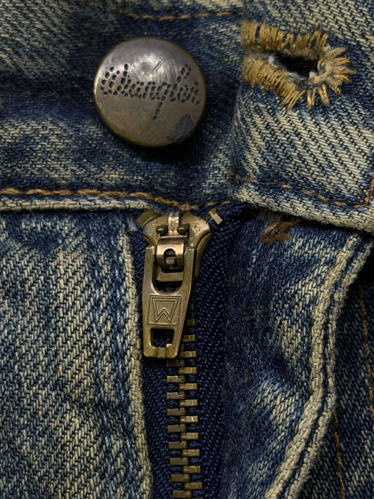 Wrangler Vintage Wrangler Japanese Denim Jeans | Relaxed Straight W28 Size US 28 / EU 44 - 9 Thumbnail