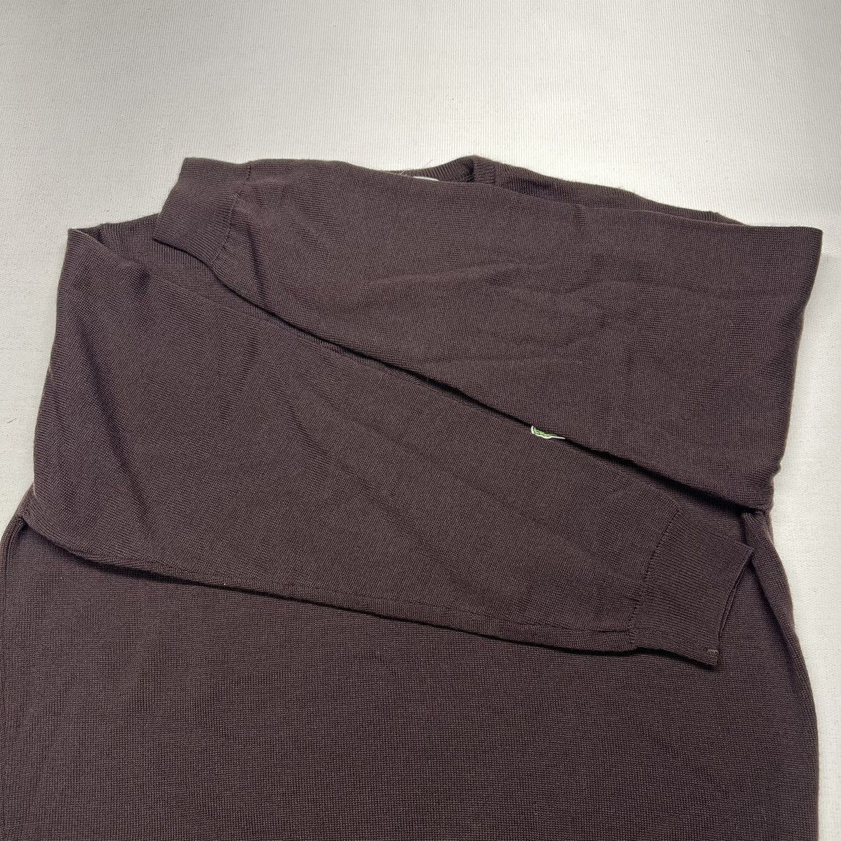 Lacoste Lacoste Sweater Brown Wool V-Neck Sweater Laine Vierge Size US M / EU 48-50 / 2 - 6 Thumbnail