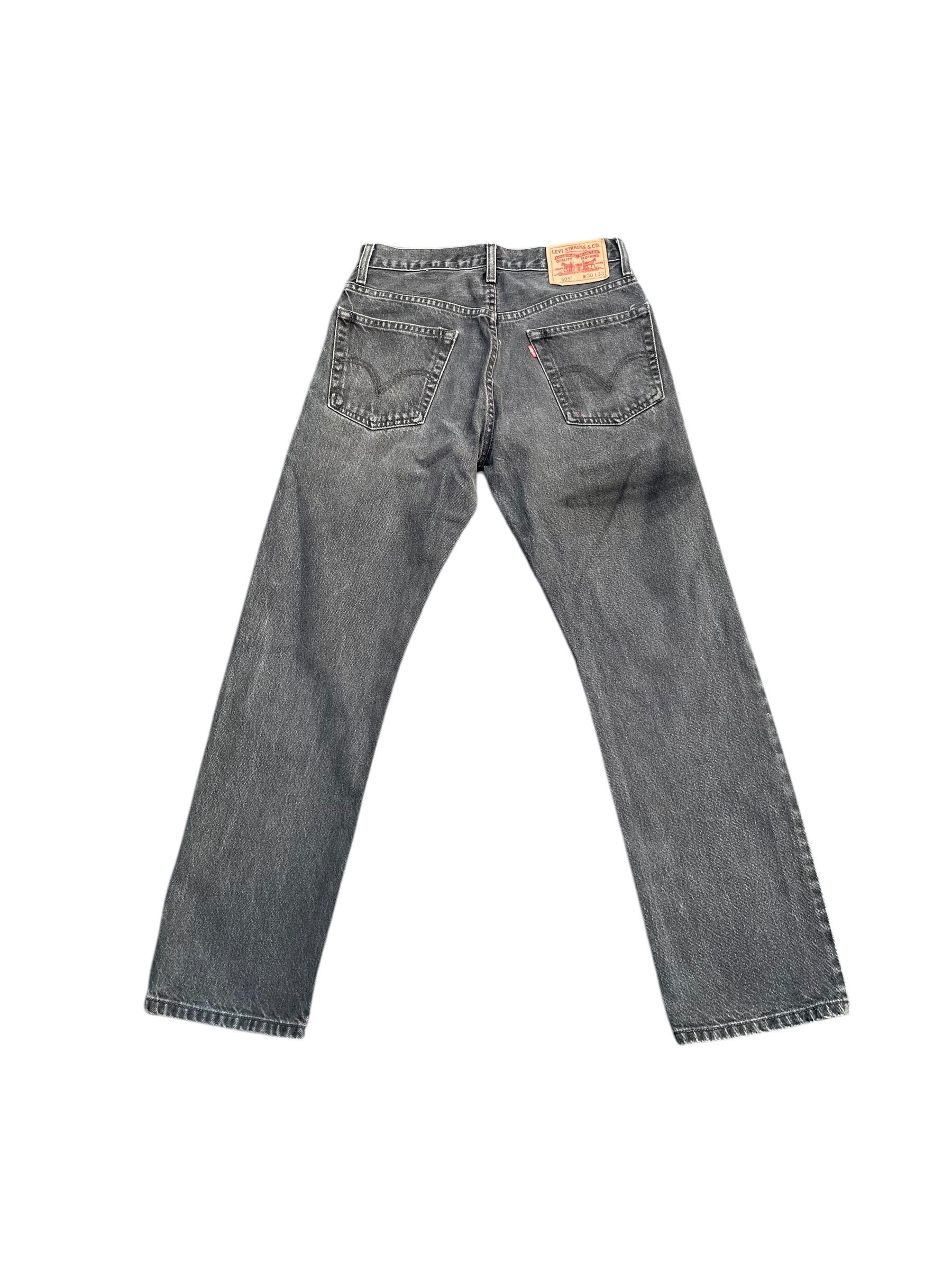 Levi's Vintage 2005 Levis 505 e Faded Distresed Size US 29 - 4 Thumbnail