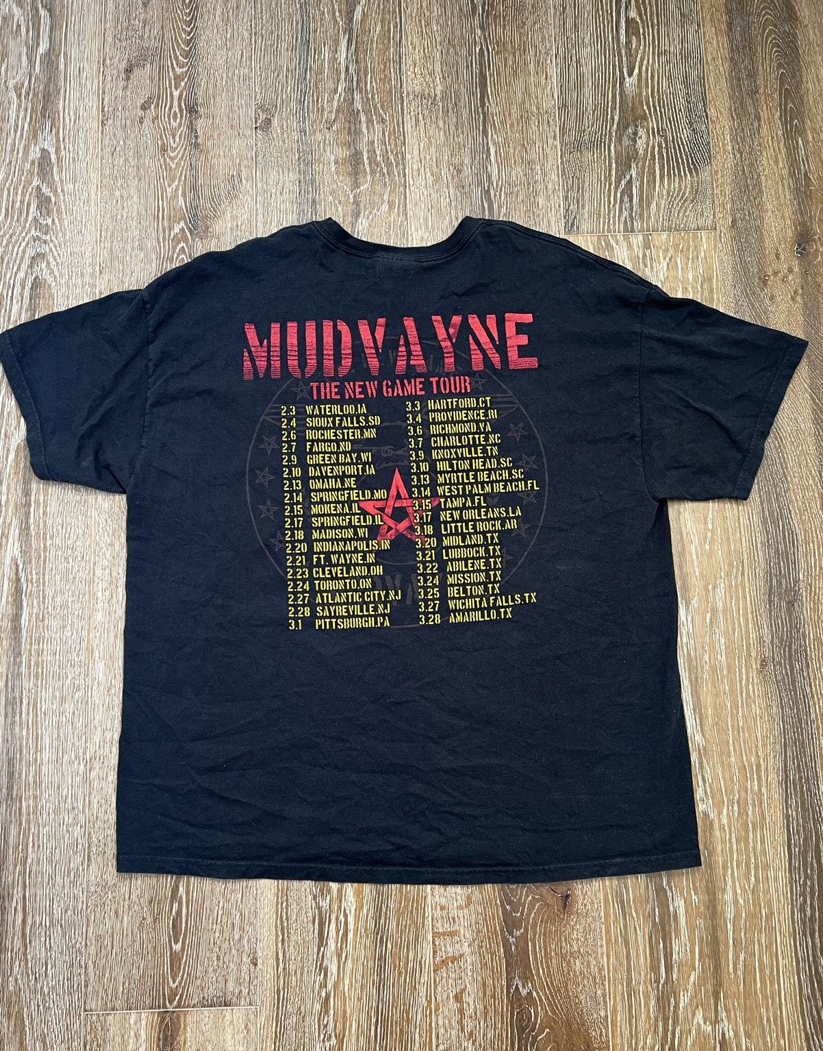 Band Tees Mudvayne the new game tour tee Size US XXL / EU 58 / 5 - 2 Thumbnail