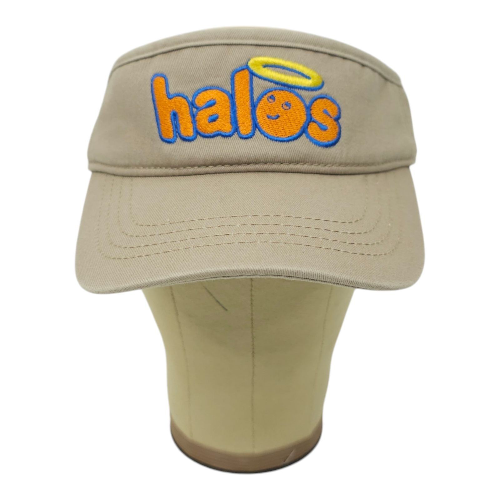 Other Halos Oranges Adjustable Strapback Visor Cap Washed Chino Size ONE SIZE - 9 Thumbnail